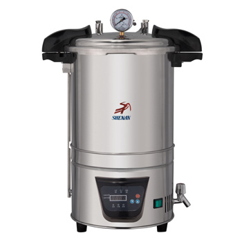 上海申安DSX-280B手提式壓力蒸汽滅菌器滅菌鍋醫用消毒鍋18L